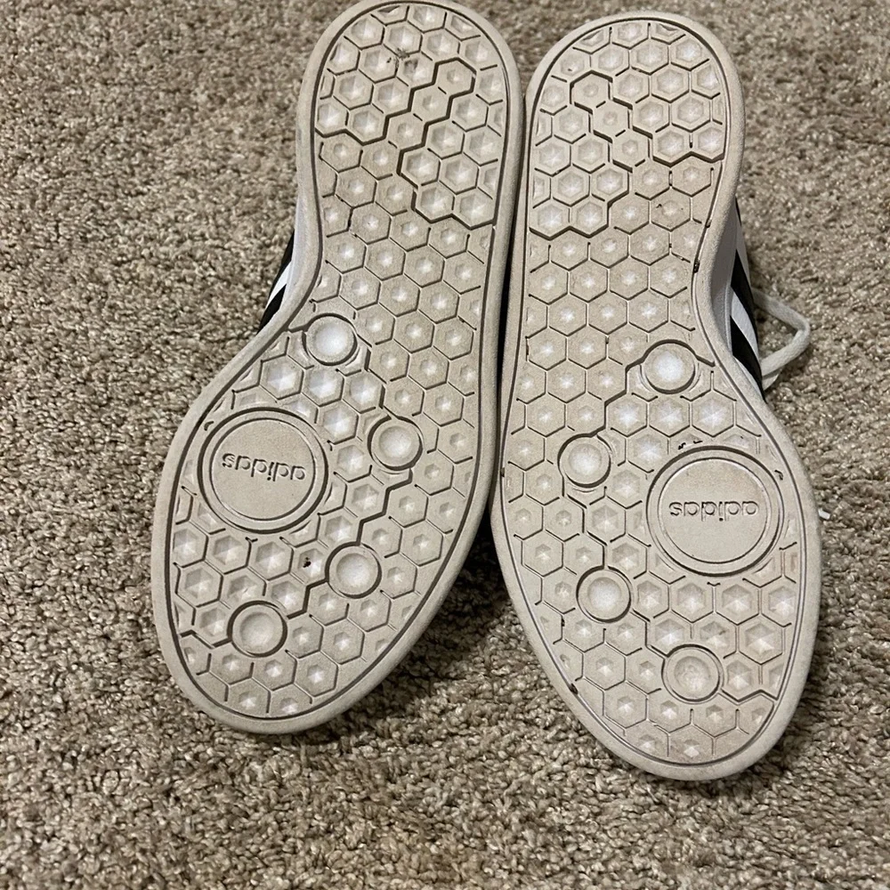 Adidas White and Black Sneakers - Picture 3 of 4